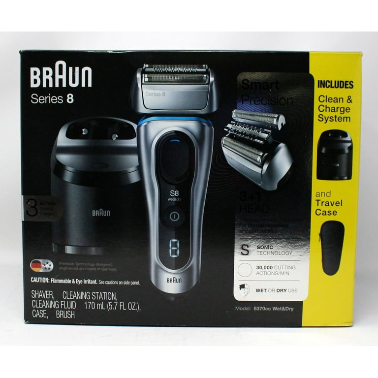 Braun Series 8 Smart Precision Electric Shaver 8370CC - Walmart.com
