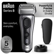 Braun Series 8 Electric Razor for Men, Electric Shaver, Charging Stand, 8517s