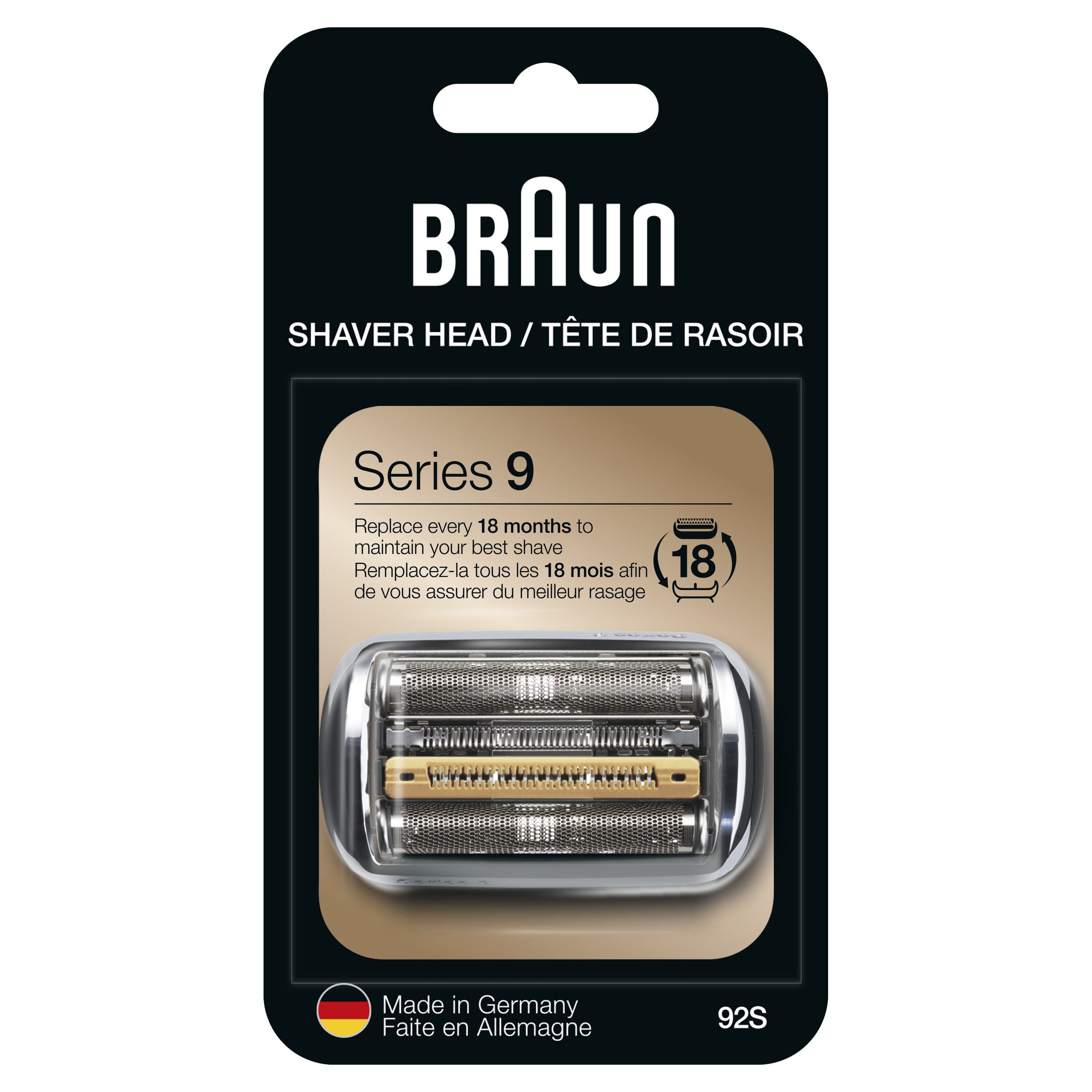 Braun Series 9 92S Shaving Refill: Electric Shaver Foil and
