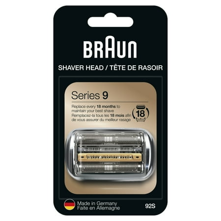 Braun - Replacement Foil Head for Series 9 Shavers - Silver