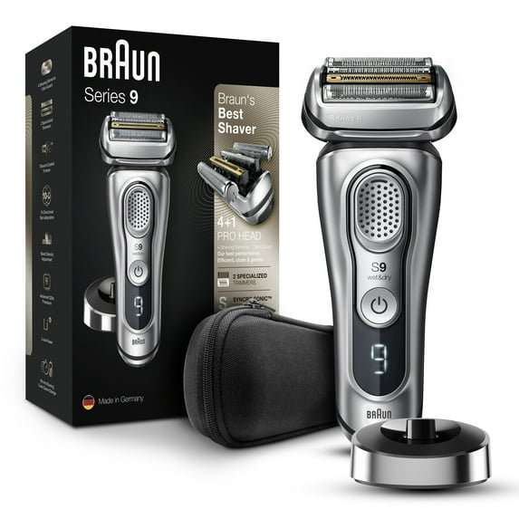 Braun Series 9 9330s Men's Wet & Dry Electric Shaver with Charging Stand