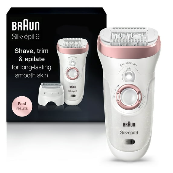 Braun Series 9 Epilator for Women for Long-Lasting Hair Removal, Silk-épil 9-720
