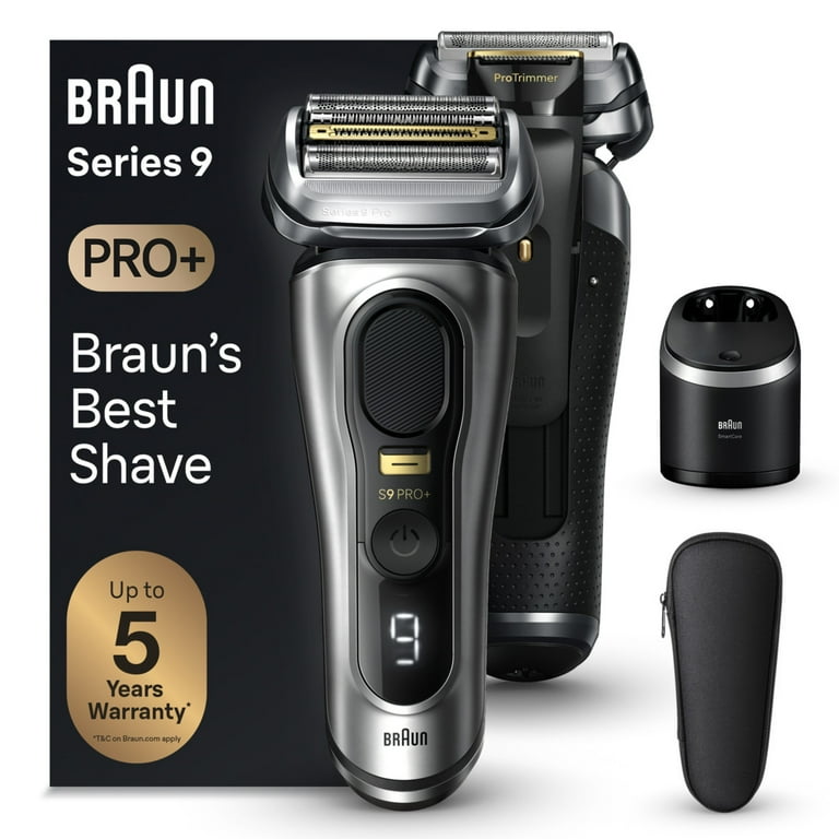 Braun Series 9 PRO+ Electric Shaver, 6in1 SmartCare Center