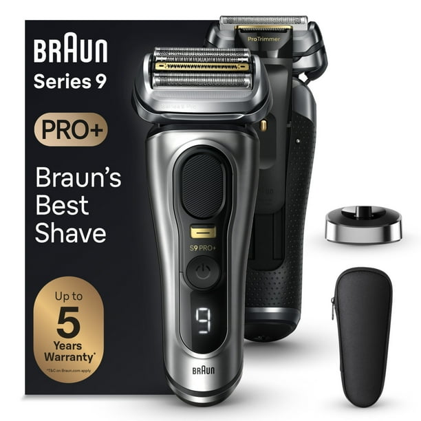 Braun Series 9 PRO+ Wet & Dry Electric Shaver, Charging Stand