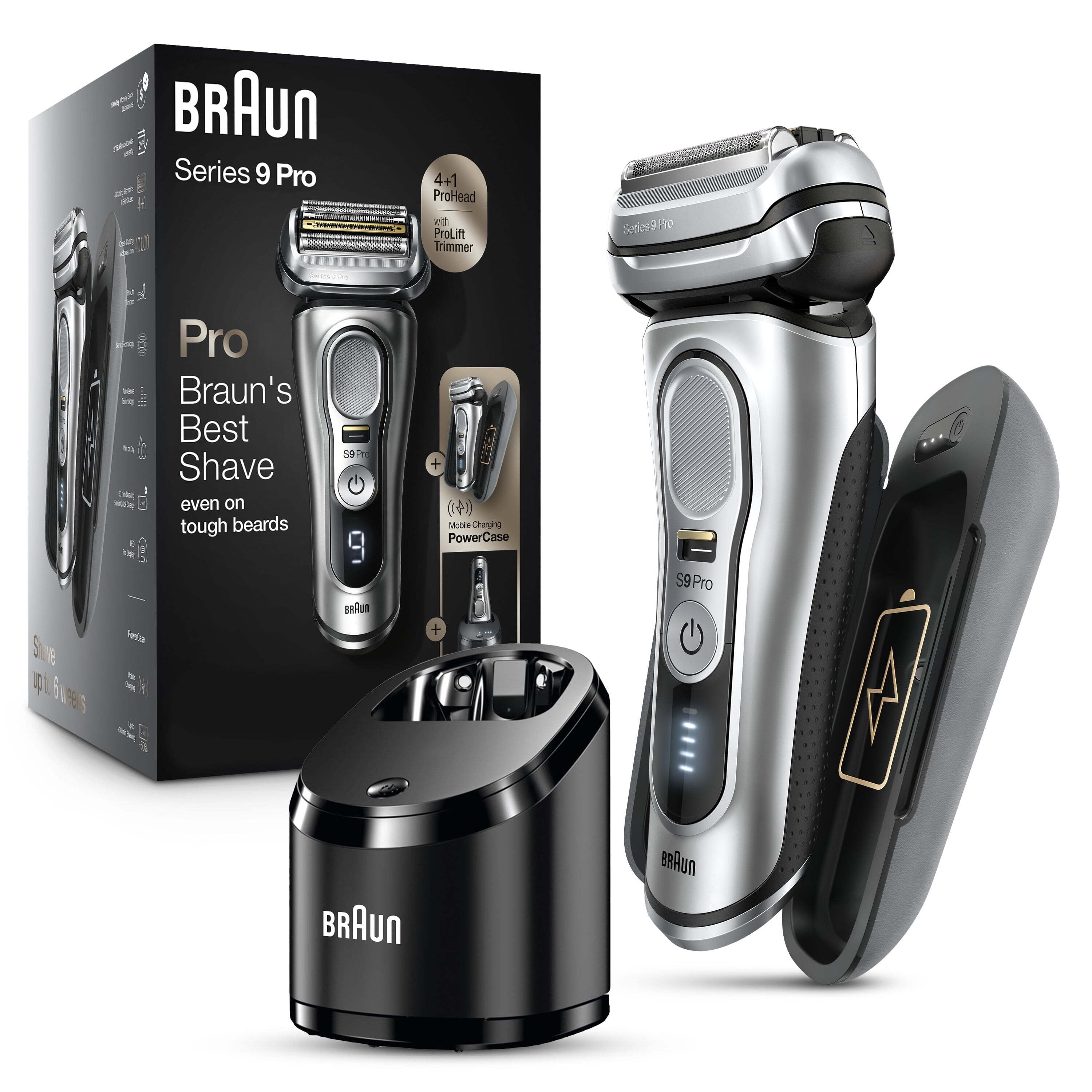 Braun Series 9 Pro Shaver with Powercase | Braun