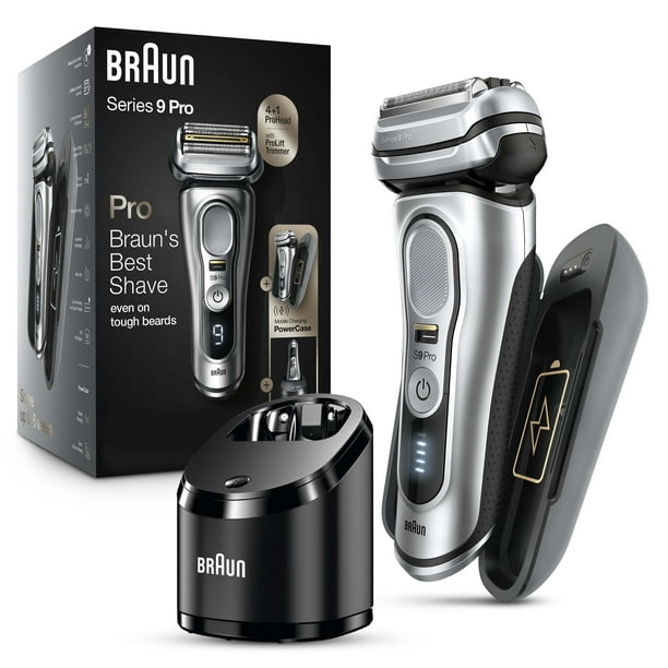 Braun Series 9 Pro 9477cc Men's Electric Razor, Rechargeable Wet