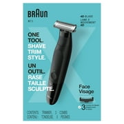 Braun Series XT3 - Beard Trimmer, Shaver, Electric Razor for Men, Manscaping Kit, XT3000