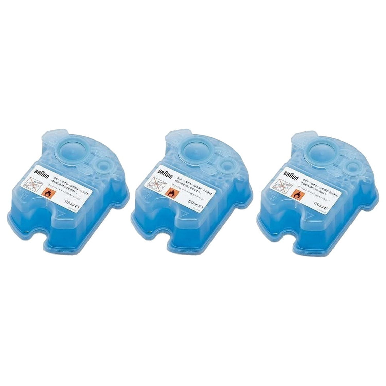 Braun CCR3 (3 Pack) - Clean and Renew Refills