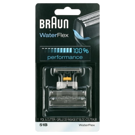 Braun Shaver Replacement Part 51 B Black - Compatible with Series 5 Shavers