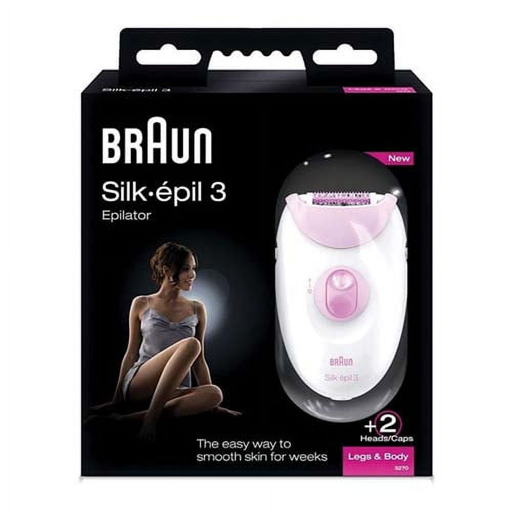 Braun Silk-epil 9 Flex 9-020 - Epilator for Women, White/Gold 