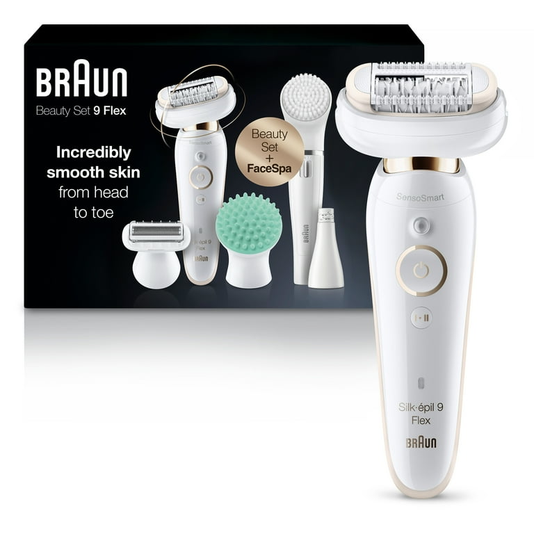 Braun Silk-épil 9 脱毛器 Amazon.com: Braun Epilator Silk-épil 9 Flex SkinSpa, Hair Removal