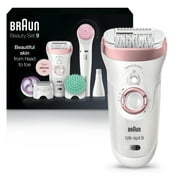 Braun Silk-Epil Beauty Set 9 9-985 Deluxe 7-in-1 Cordless Wet & Dry Hair Removal Epilator for Women