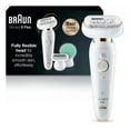 thumbnail image 1 of Braun Silk-epil 9 Flex 9-020 - Epilator for Women, White/Gold, 1 of 8