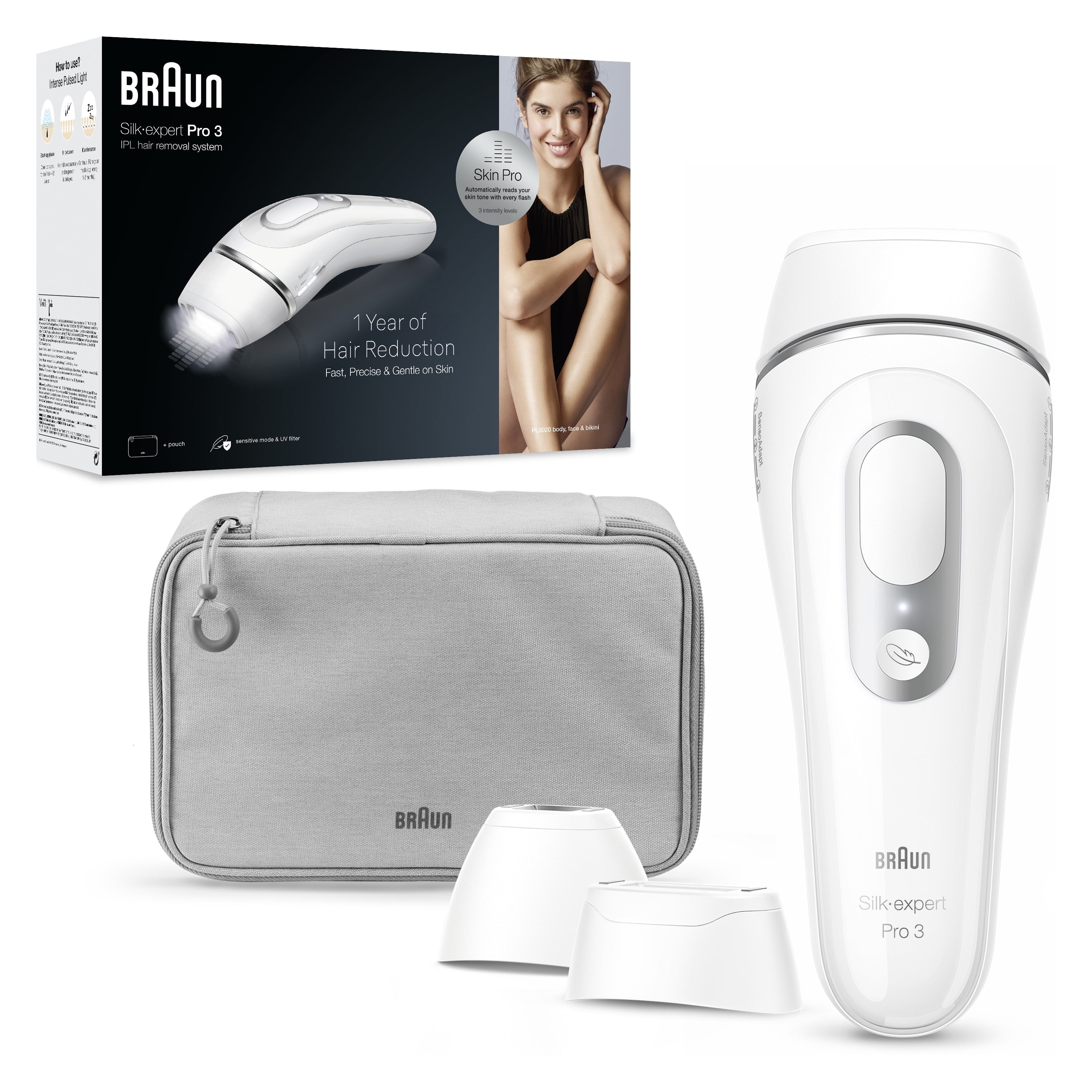 Braun Silk·expert Pro 3, PL3221 IPL for Women and Men, At-Home