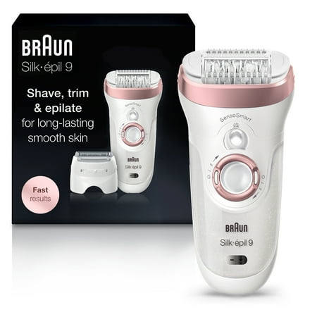 Braun Silk-épil 9 9-720 Epilator for Women for Long-Lasting Hair Removal