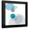 thumbnail image 1 of Braun Studio 12x13 Black Modern Framed Museum Art Print Titled - Organic 3, 1 of 5