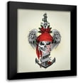thumbnail image 1 of Braun Studio 12x14 Black Modern Framed Museum Art Print Titled - Pirate des Anges, 1 of 5
