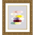 thumbnail image 1 of Braun Studio 12x14 Gold Ornate Wood Framed with Double Matting Museum Art Print Titled - FiftiesMemo 3, 1 of 4