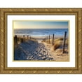 thumbnail image 1 of Braun Studio 14x11 Gold Ornate Wood Framed with Double Matting Museum Art Print Titled - Plage 15, 1 of 4