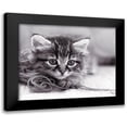 thumbnail image 1 of Braun Studio 14x12 Black Modern Framed Museum Art Print Titled - Tu viens jouer ?, 1 of 5