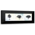 thumbnail image 1 of Braun Studio 14x7 Black Modern Framed Museum Art Print Titled - Spectrum Composition, 1 of 5