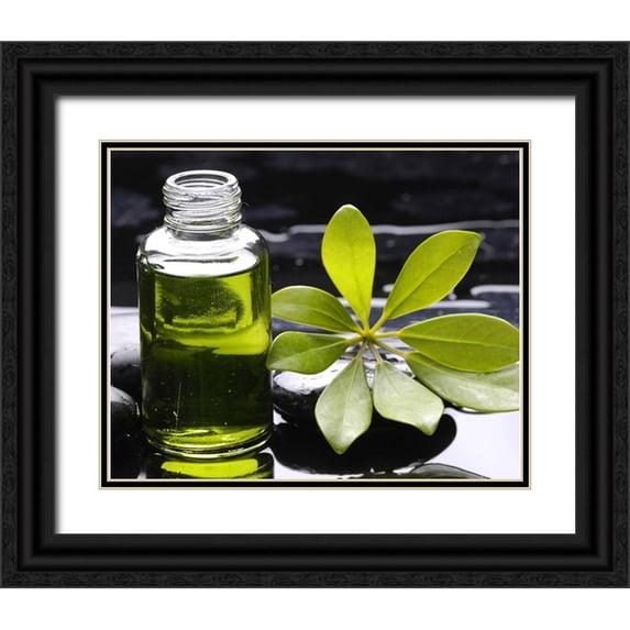 Braun Studio 18x15 Black Ornate Wood Framed with Double Matting Museum Art Print Titled - Senteur de spa