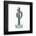 thumbnail image 1 of Braun Studio 19x24 Black Modern Framed Museum Art Print Titled - Cactus 2, 1 of 5