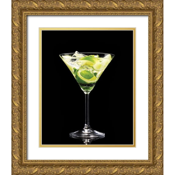 Braun Studio 20x24 Gold Ornate Wood Framed with Double Matting Museum Art Print Titled - Mojito 2