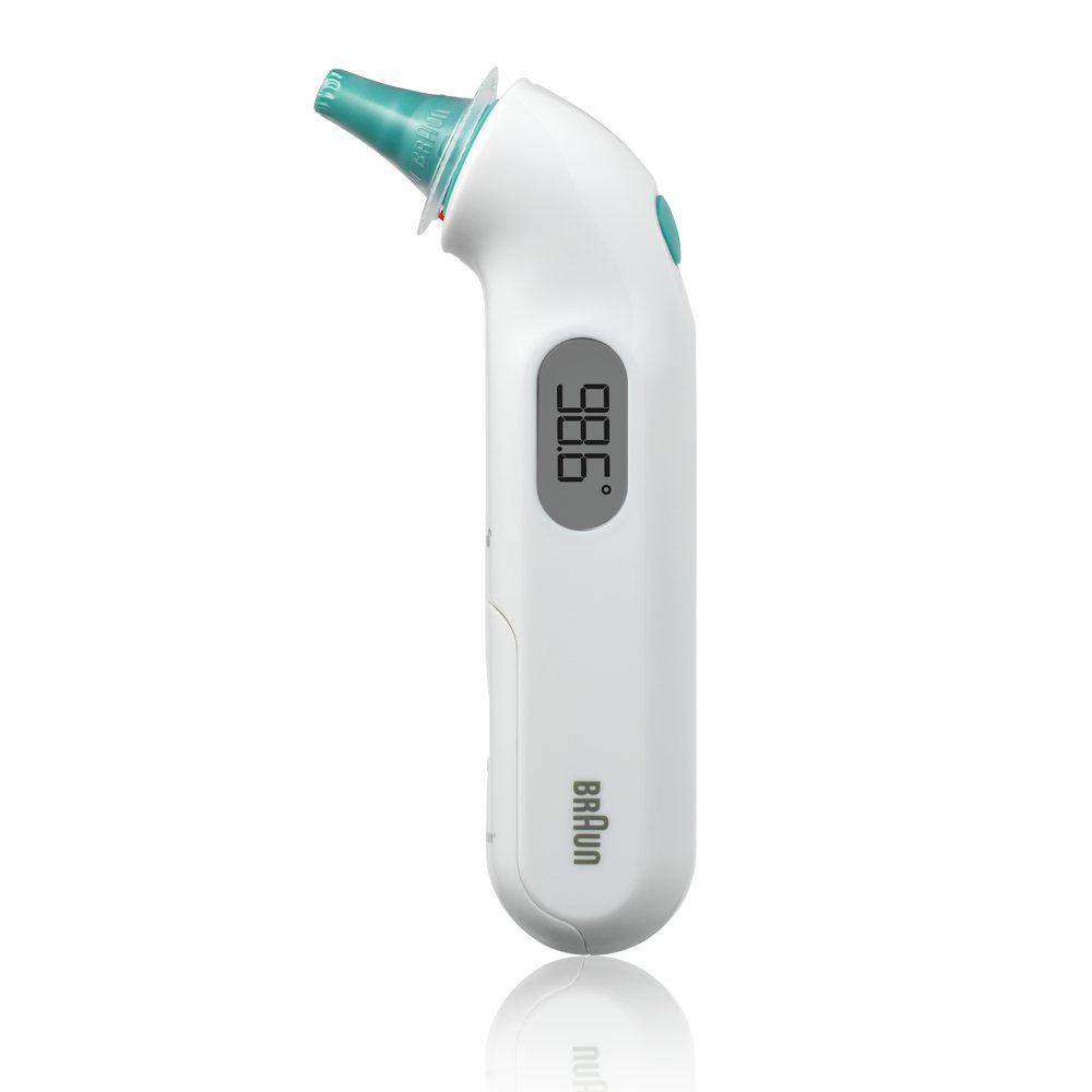 Braun ThermoScan 5 Digital Ear Thermometer, IRT6020US, White