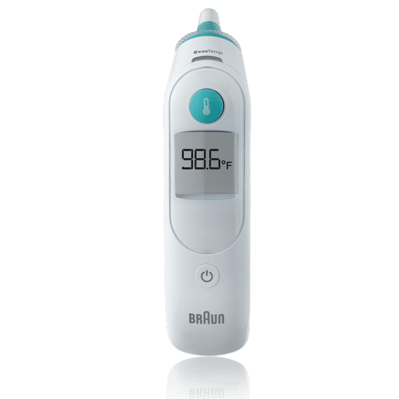 Braun ThermoScan 5 Digital Ear Thermometer for all ages, IRT6020US, White