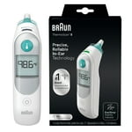 Braun ThermoScan 5 Ear Thermometer - ExacTemp Stability Indicator for Professional Accuracy, Digital Display, Baby and Infant Friendly, No.1 Brand Recommended by Pediatricians