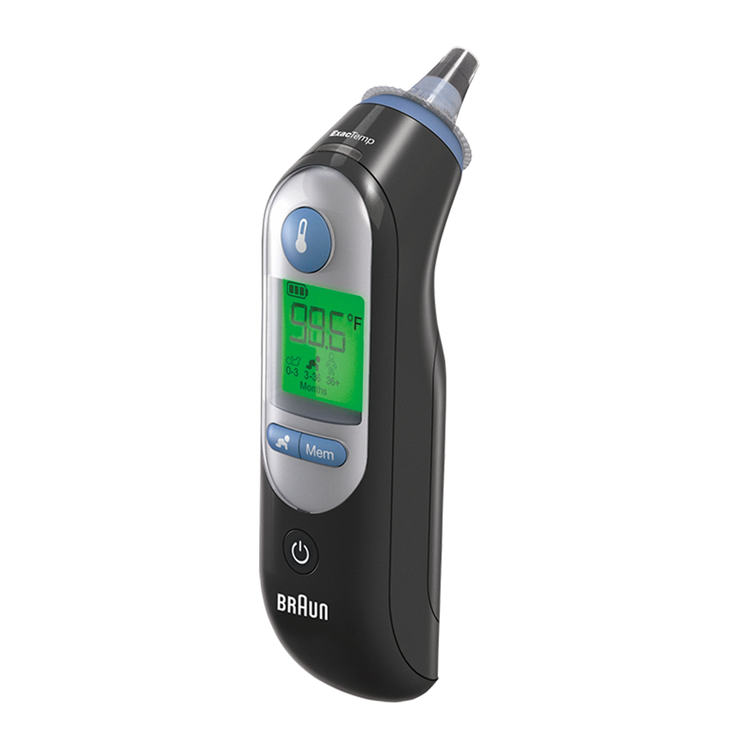 Braun IRT6520CA ThermoScan 7 Thermomètre auriculaire pour bébés, enfants et  adultes, # 1 Marque entre les pédiatres et mamans