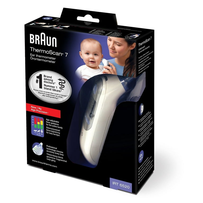 Braun Thermoscan 7 - Age Precision In-Ear Thermometer IRT6520