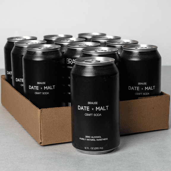 Brause Malt Beer  German Craft Soda, Award Winning, Non-Alcoholic, No Sugar Added