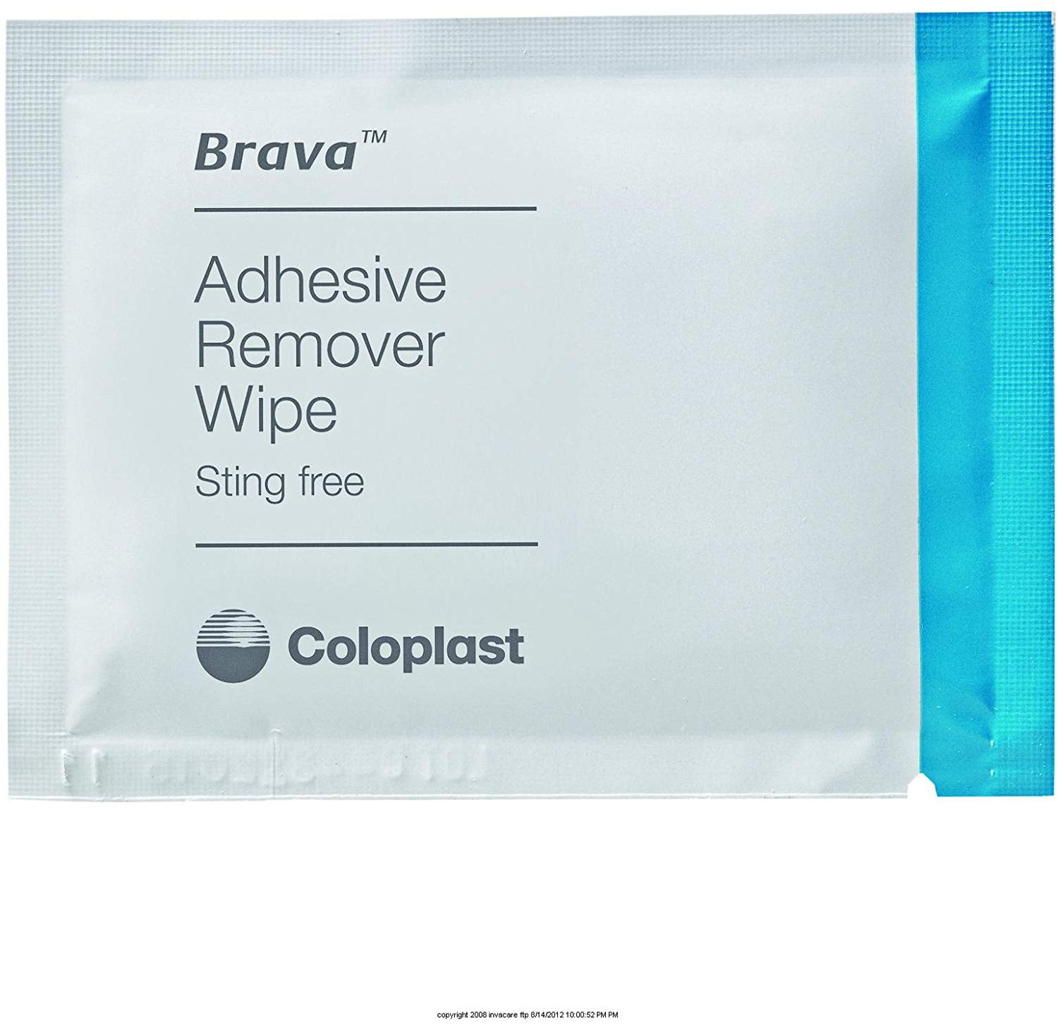 Brava Medical Skin Adhesive Remover Wipes, StingFree, Ostomy Safe (Box of 30)