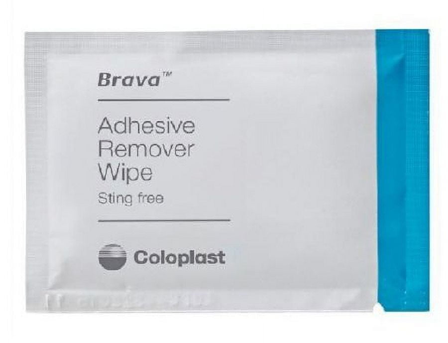 Brava Adhesive Remover Wipes by Coloplast