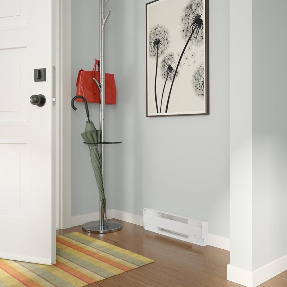 Brava Electric Baseboard 300W 240V Silent Convection Heating for Indoor Rooms