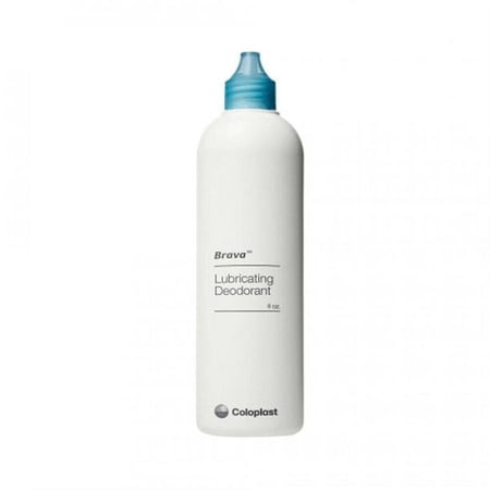 Brava Lubricating Ostomy Deodorant Bottle, 8 Ounce