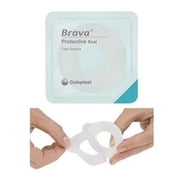 Brava Protective Seal Mold to Fit Standard Wear Adhesive Bandage 1-1/8 Inch x 2.5 mm 10 Count