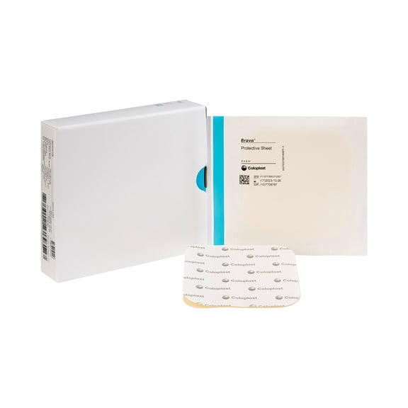 Brava Stoma Skin Protective Sheet 4 X 4 Inch 32105, 10 Ct