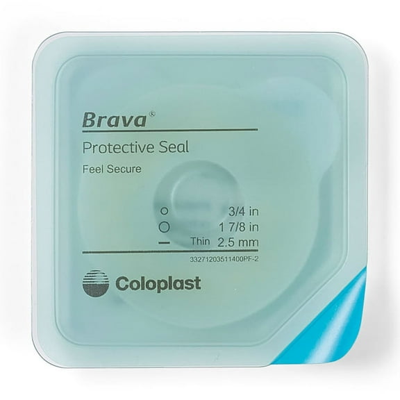 Brava Thin Moldable, Standard Wear Skin Barrier Ring Adhesive without Tape No Flange 10 per Box 12035