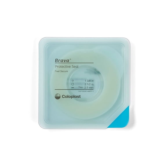 Brava Thin Moldable, Standard Wear Skin Barrier Ring Adhesive without Tape No Flange 10 per Box 12039