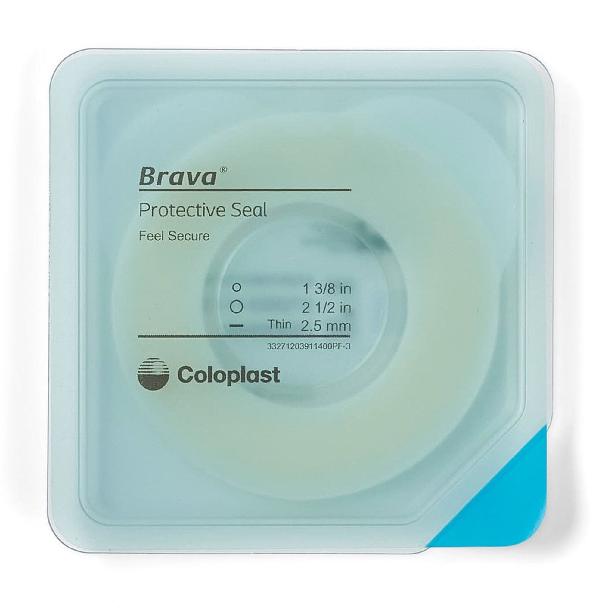 Brava Thin Moldable, Standard Wear Skin Barrier Ring Adhesive without Tape No Flange 10 per Box 12039
