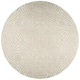 thumbnail image 1 of Bravado Indoor/Outdoor Beige Geometric 8' Round Non-Skid Area Rug, 1 of 8