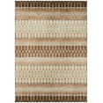 thumbnail image 1 of Bravado Indoor/Outdoor Brown Ikat 8’ x 10’ Non-Skid Area Rug, 1 of 8