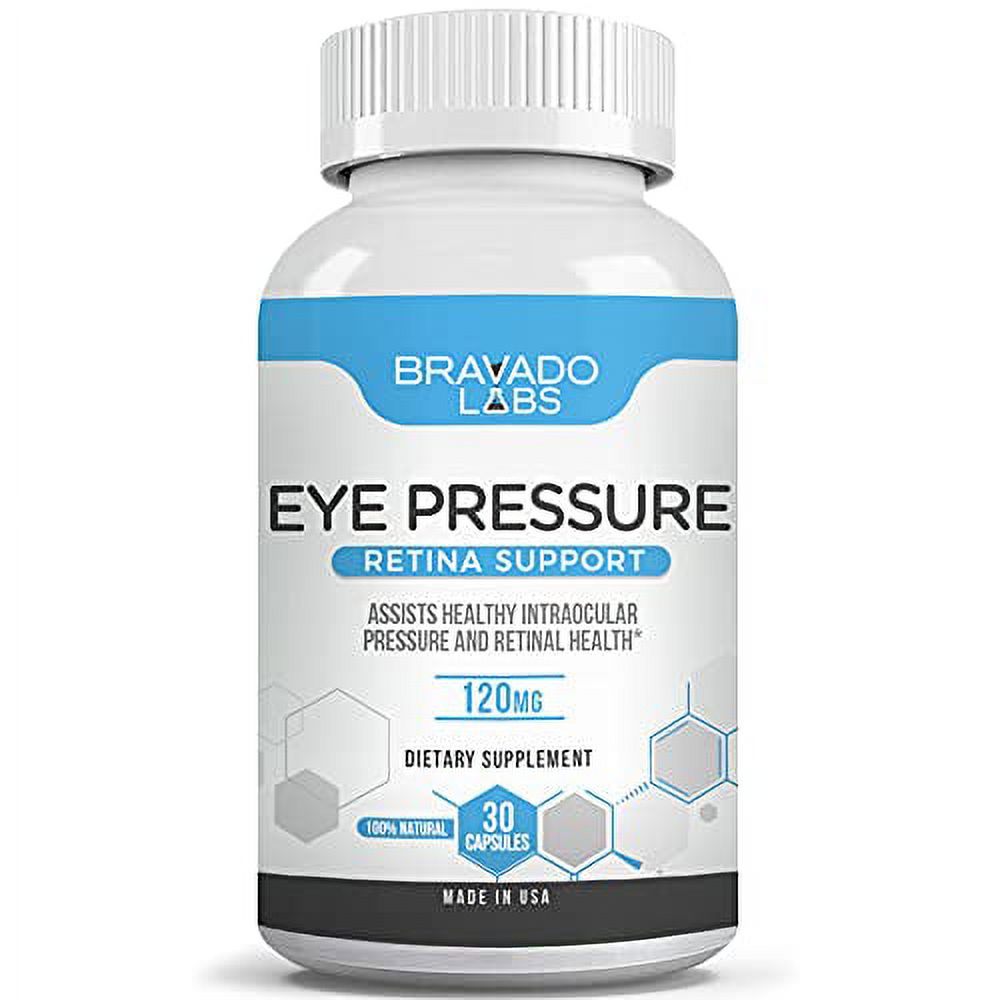 Bravado Labs Ocular Supplement Premium Vision Vitamins with Bilberry