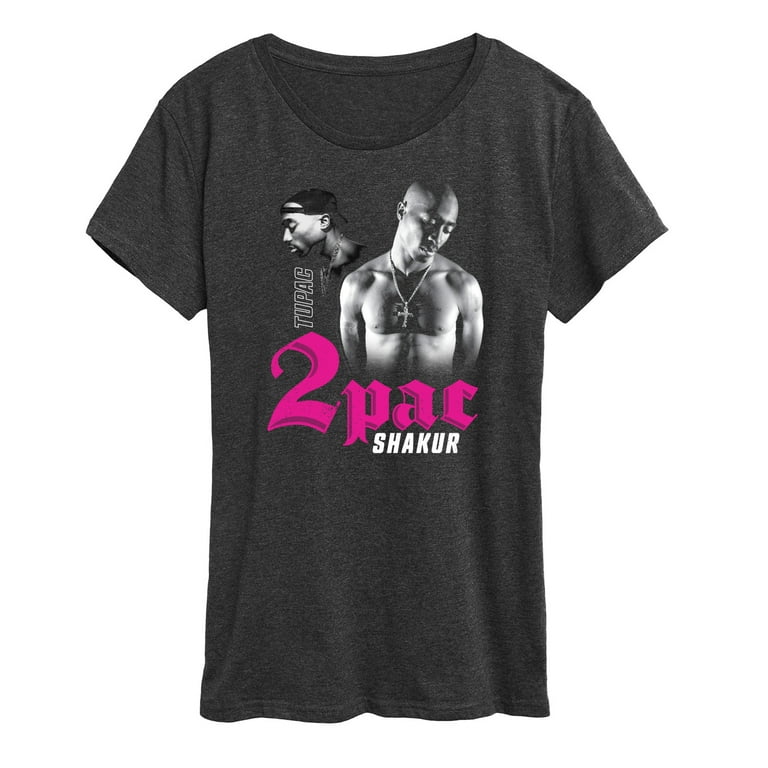 Tupac t shirt women 2025