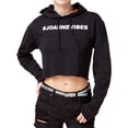 thumbnail image 1 of Bravado Womens Lady Gaga Hoodie Sweatshirt, Black, Small, 1 of 1
