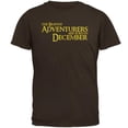 thumbnail image 1 of Brave Adventurers are Born in December Mens T Shirt Brown 2XL, 1 of 1
