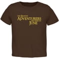thumbnail image 1 of Brave Adventurers are Born in June Toddler T Shirt Brown 2T, 1 of 1